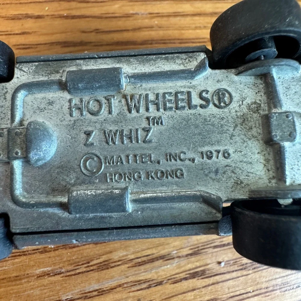 Hot Wheels Z Whiz Datsun 240Z Silver 1976 Mattel‎ Hong Kong Vintage Diecast Car
